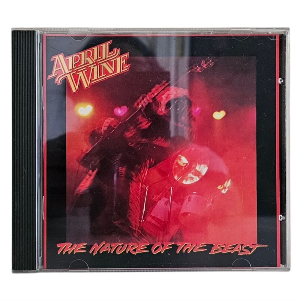 April Wine The Nature of the Beast Original 1981 Music CD | GUC | Red Black